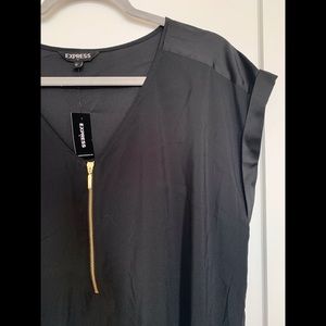 XL black Express top *NEVER WORN*